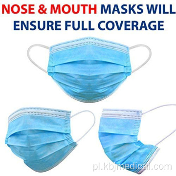 Jednorazowe maski chirurgiczne do ochrony przed zarazkami